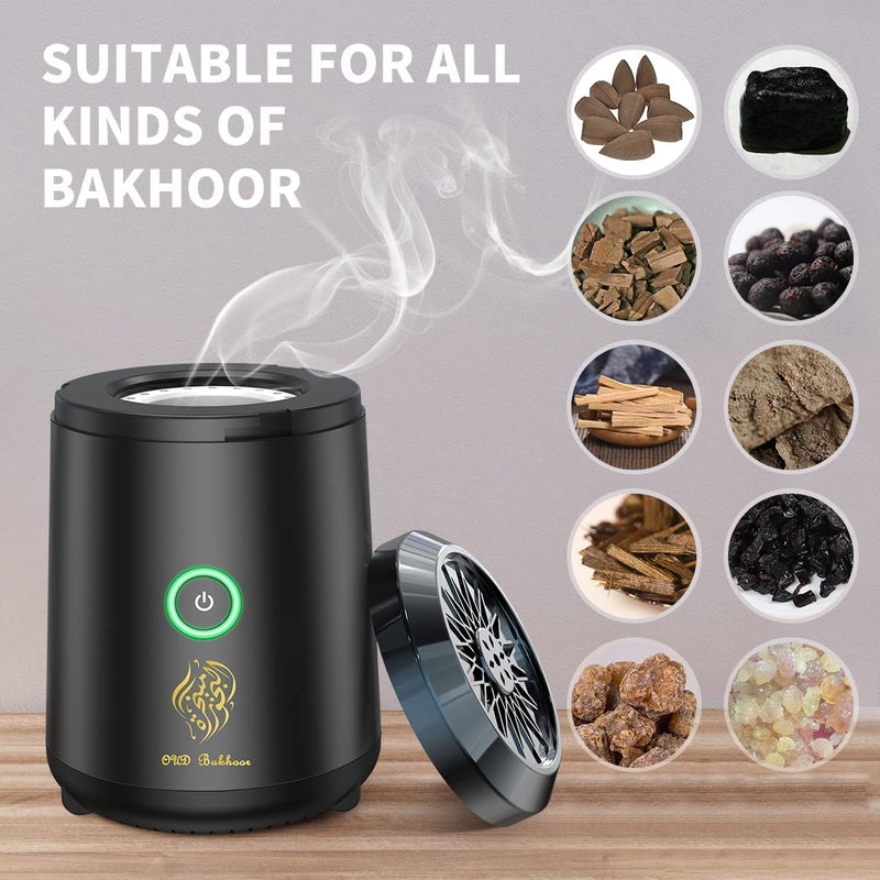 Bukhoor Perfume Dispenser Smart  موزع عطر البخور الذكي